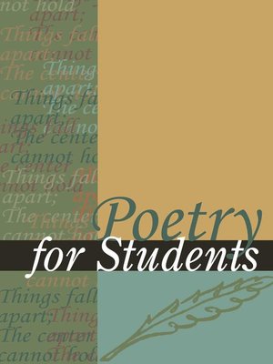 cover image of Poetry for Students, Volume 57
